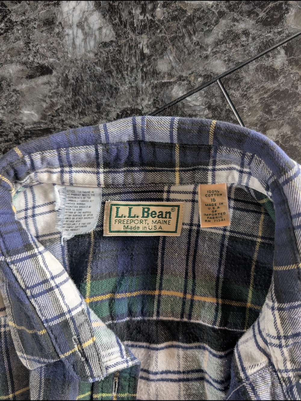 L.L. bean flannel shirt - Picture 2 of 5